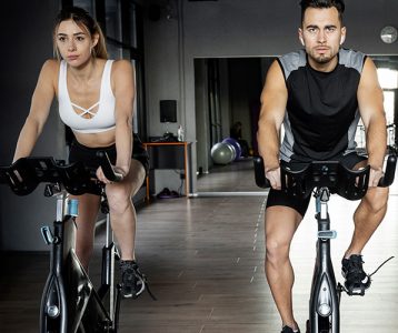 Atividade física com bicicleta